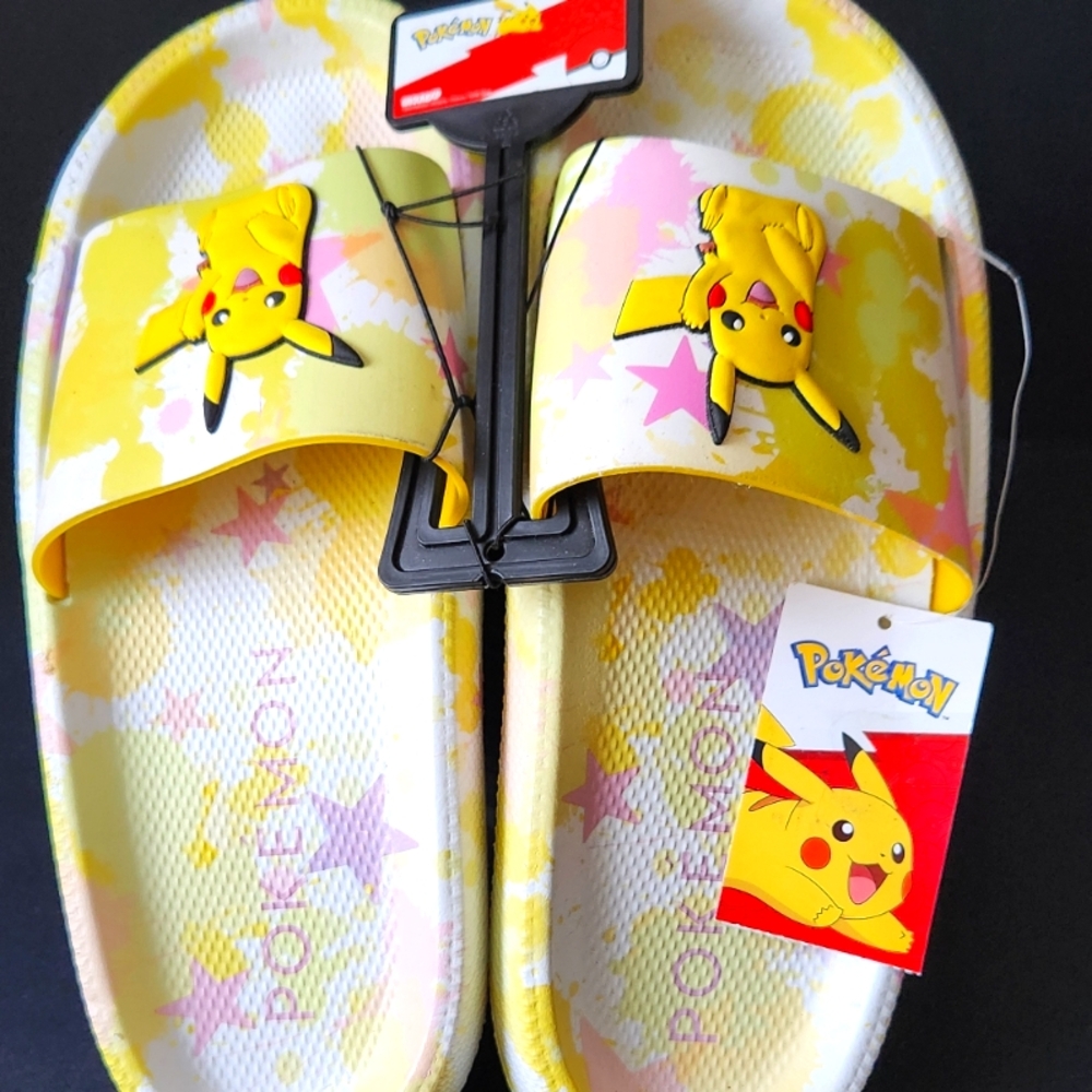 NWT Pokémon Pikachu slides - Picture 2 of 5